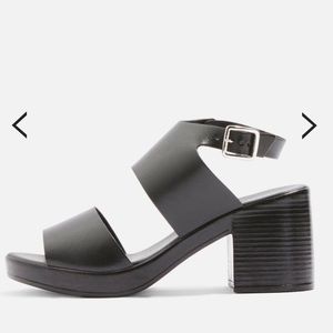 Topshop | Black Chunky Sandal